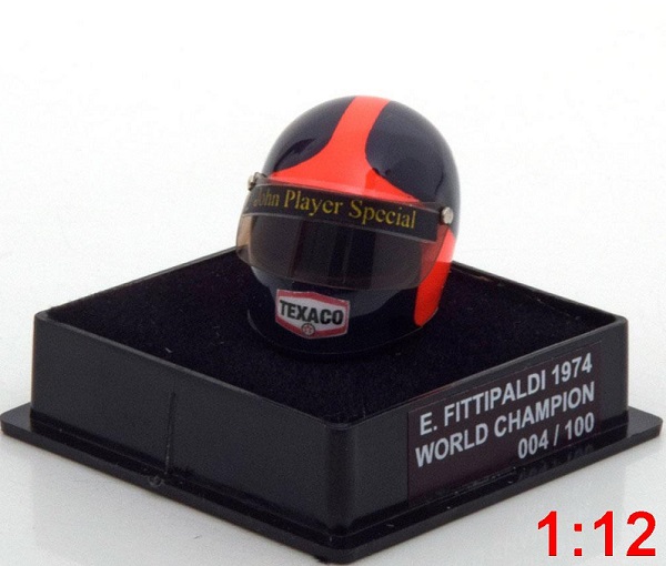 McLaren Helm Weltmeister 1974 Fittipaldi World Champions Collection (L.E.100pcs)